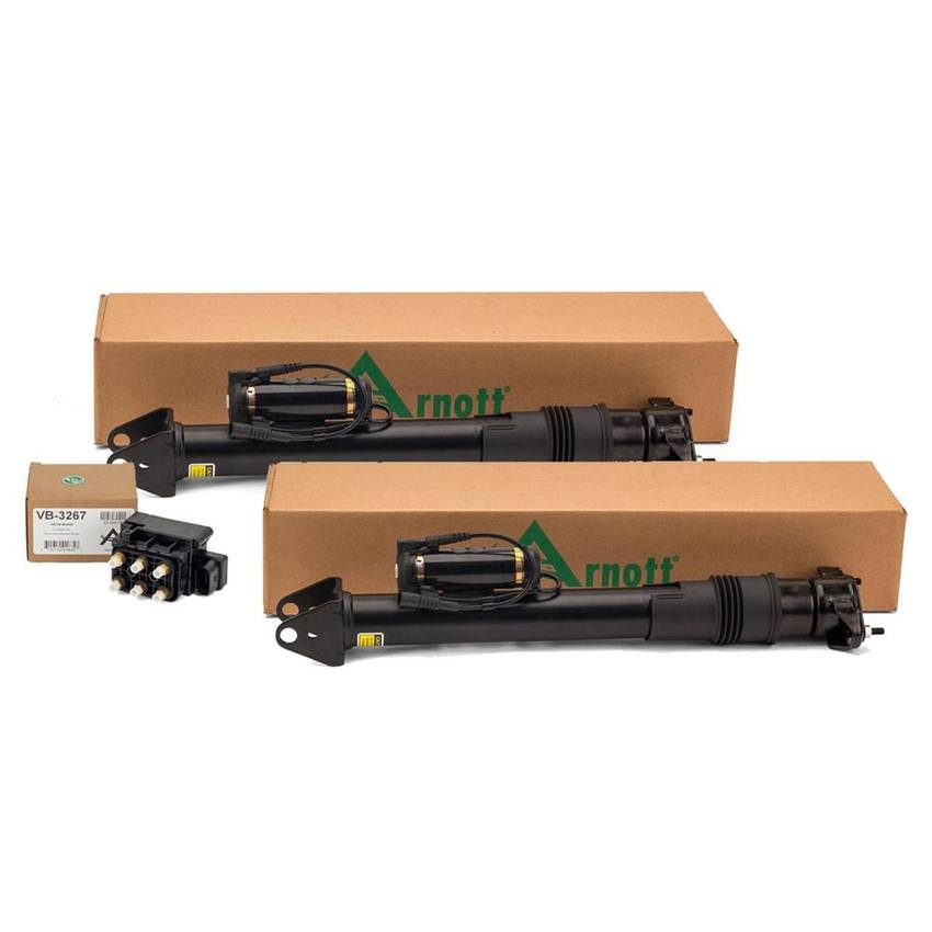 Mercedes Shock Absorber Kit - Rear (with ADS and Air Suspension) 2123200358 - Arnott 3993907KIT